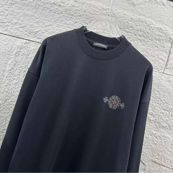 Chrome Hearts Black Graphic Sweatshirt - Picture 6 of 7